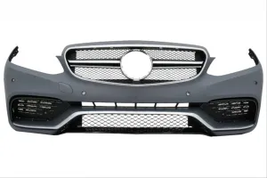 Mercedes W212 Uyumlu E63 Body Kit (2013-2015) (Ön Tampon-Difüzör-Egzoz-Marspıyel) thumb 2