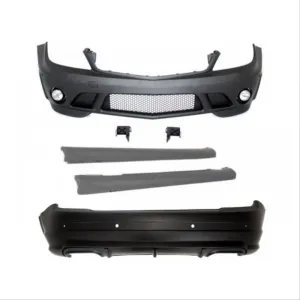 Mercedes W204 Uyumlu 2007-2011 C63 Body Kit (Makyajsız) thumb 2