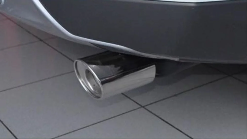Honda Cr-V Uyumlu 2012-2017 Oval Egzoz Nikelaj