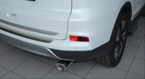 Honda Cr-V Uyumlu 2012-2017 Oval Egzoz Nikelaj thumb 2