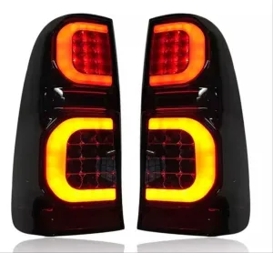 Toyota Hilux Uyumlu Vigo (2012-2015) Smoke LED Stop - Dizayn B thumb 2