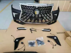 Toyota Hilux Uyumlu Vigo (2012-2015) Lexus Ön Tampon Panjur thumb 2