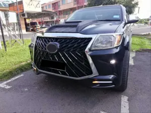 Toyota Hilux Uyumlu Vigo (2012-2015) Lexus Ön Tampon Panjur thumb 3