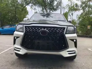 Toyota Hilux Uyumlu Vigo (2012-2015) Lexus Ön Tampon Panjur thumb 4
