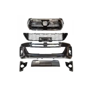 Toyota Hilux Uyumlu Rocco Body Kit 2016-2020 (Ön Tampon, Panjur, Alt Izgara, Sis Kapakları)DRS Tuning kalitesiyle tanışın! Özel olarak Toyota  model araçlar içi
