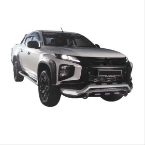 Mitsubishi L200 Uyumlu 2019+ Ön Tampon Koruma (Ledli) thumb 3