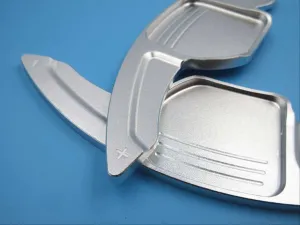 Audi A3 Uyumlu & A4 & A5 (2013-2016) Paddle Shift (F1 Vites Kulakçık) - Silver thumb 4
