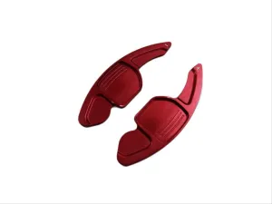 Audi A3 Uyumlu 2012-2016 / A4 2013-2016 / A5 2012-2016 Kırmızı Paddle Shift - Kırmızı thumb 2