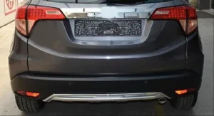 Honda Hr-V Uyumlu 2016-2021 Arka Tampon Alt Kaplama (Difüzör) thumb 2