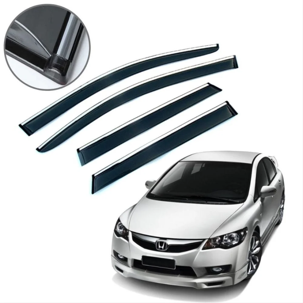 Honda Civic Uyumlu Fd6 2006-2012 Cam Rüzgârlığı Mugen