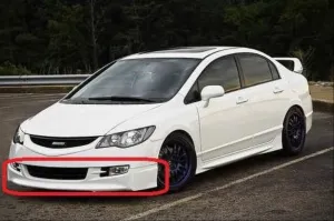 Honda Civic 2005-2011 (FD6) uyumlu Fd6 2006-2010 Ön Tampon Ek Mugen (Makyajsız) modelleri DRS Tuning'de. Kaliteli malzeme, hızlı kargo ve güvenli alışverişle
