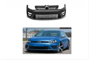 Volkswagen Golf Uyumlu 7 R Ön Tampon Full Set thumb 4