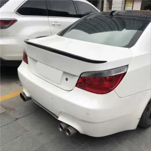 Bmw 5 Uyumlu Serisi E60 2005-2010 Bagaj Spoiler - Piano Black (Parlak Siyah) thumb 3