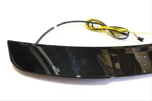 Audi A3 Uyumlu Sedan (2013-2019) LED Spoiler Piano Black (Parlak Siyah) thumb 3