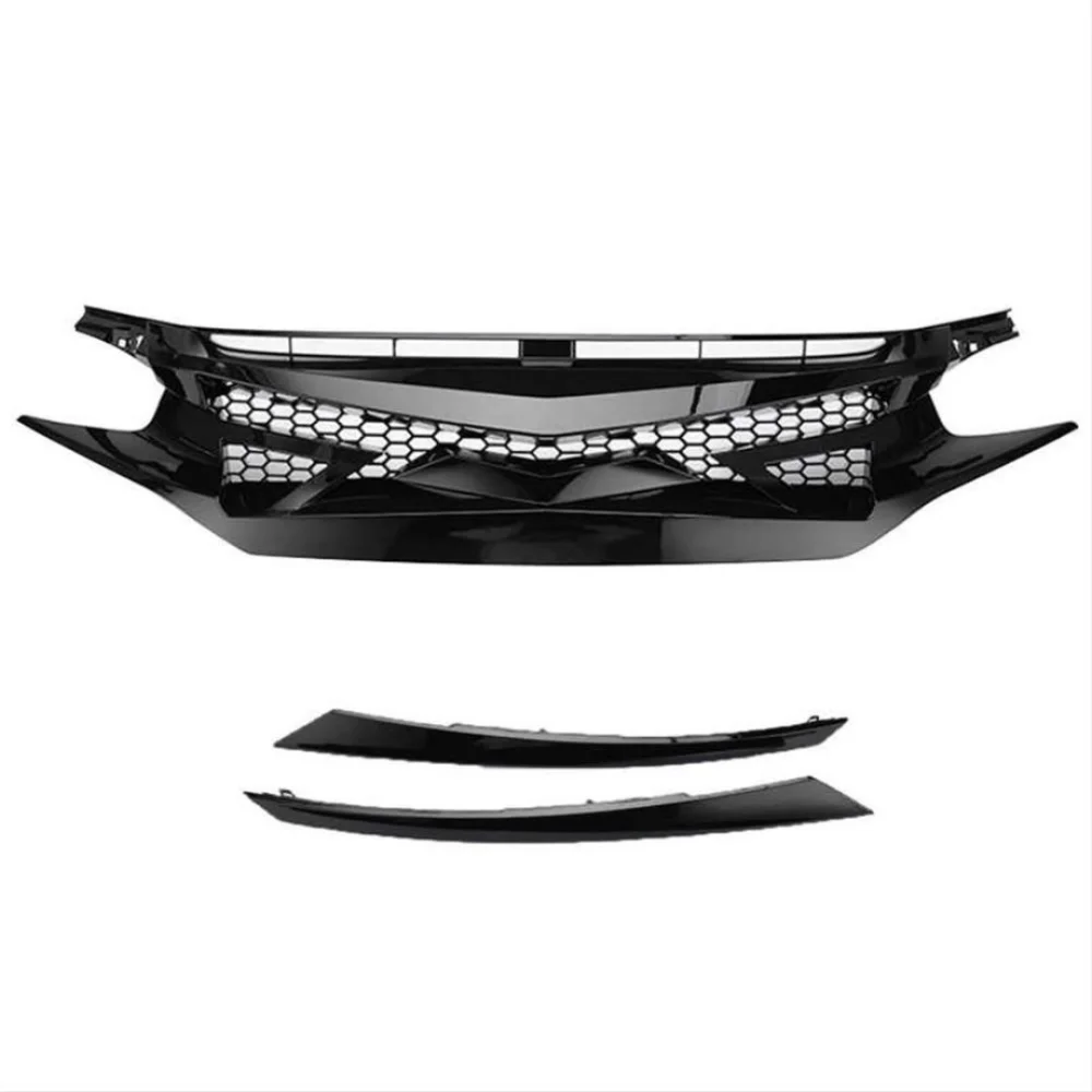 Honda Civic Uyumlu Fc5 2016-2020 Ön Panjur Jdm Stil