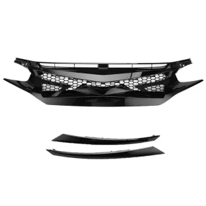 Honda Civic Uyumlu Fc5 2016-2020 Ön Panjur Jdm Stil thumb 1