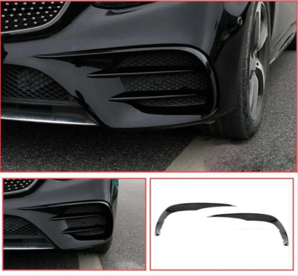 Mercedes W213 Uyumlu 2016-2019 E & C238 Coupe E63 Ön Tampon Bıçakları