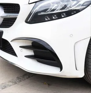 Mercedes W213 Uyumlu 2016-2019 E & C238 Coupe E63 Ön Tampon Bıçakları thumb 3