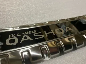 Nissan Qashqai Uyumlu 2016-2018 Bagaj Eşik Koruma - Krom thumb 2