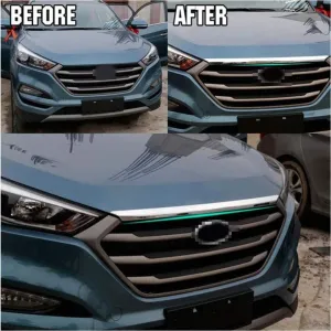 Hyundai Tucson Uyumlu 2015-2018 Panjur Üst Kaplama thumb 4