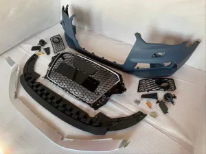 Audi A3 Uyumlu 2013-2016 Rs3 Full Ön Tampon & Panjur Set (Sedan) thumb 3