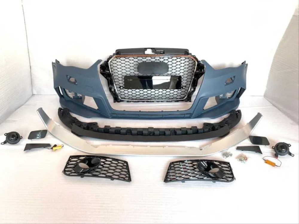 Audi A3 Uyumlu Hatchback 2013-2016 Ön Tampon Set Rs3
