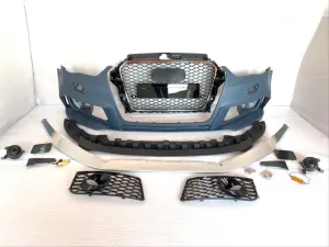 Audi A3 Uyumlu Hatchback 2013-2016 Ön Tampon Set Rs3 thumb 1