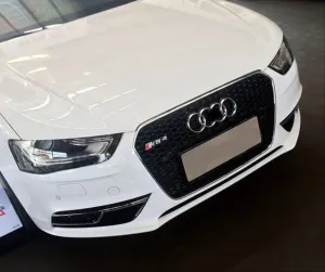 Audi A4 Uyumlu 2013-2015 Panjur Rs4 - Gri thumb 2