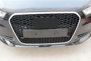 Audi A6 Uyumlu 2012-2015 Panjur Rs6 Krom/Nikelaj Çerçeve thumb 3