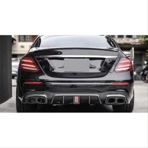 Mercedes W213 Uyumlu Custom Difüzör & Egzoz Seti (Amg Sedan) 2017+ thumb 4