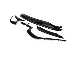 Mercedes W176 Uyumlu 2016-2018 A Serisi A45 Ön Tampon Aero Kit thumb 3