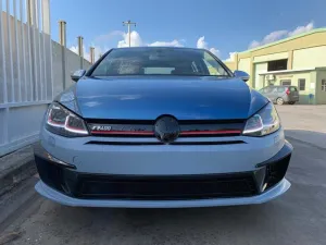 Volkswagen Golf Uyumlu 7 Mk7 2012-2018 Ön Tampon + Panjur R400 thumb 1