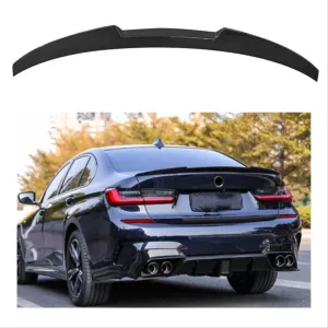 Bmw 3 Uyumlu Serisi G20 2019+ M4 Spoiler - Piano Black (Parlak Siyah) thumb 1