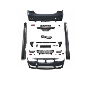 3 Serisi F30 Uyumlu 2012+ Için M3 Görünüm Body Kit (Ön -Arka-Yan Ekler-Böbrek-Panjur)