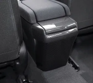 Honda Civic Uyumlu Fc5 2016-2020 Orta Konsol Arka Kaplama Karbon thumb 2