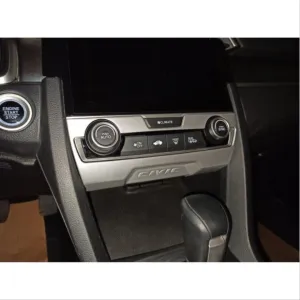 Honda Civic Uyumlu Fc5 2016-2020 Klima Panel Kaplama- SilverDRS Tuning kalitesiyle tanışın! Özel olarak Honda  model araçlar için üretilen bu ürün, otomobiliniz