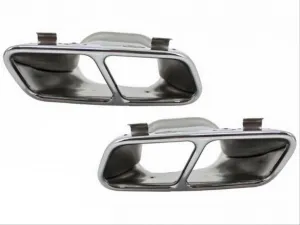 Mercedes W117 Uyumlu Cla 45 13-15 Difüzör & Egzoz Seti - Silver Egzoz İle thumb 4