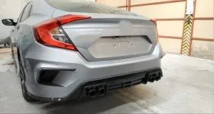 Honda Civic Uyumlu Fc5 2016-2021 Concept Style Body Kit thumb 3