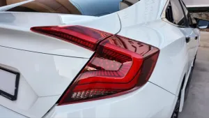 Honda Civic Uyumlu Fc5 2016-2019 Omurga LED Stop Kırmızı thumb 4