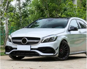 Mercedes Cla Uyumlu 45 2016-2018 Ön Tampon Aero Kit (Amg Donanım İçin) thumb 4