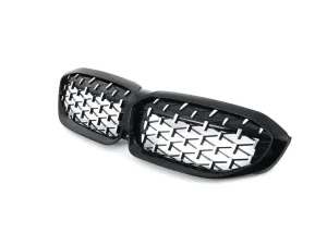Bmw 3 Uyumlu Serisi G20 2019+ Böbrek Diamond Panjur thumb 2