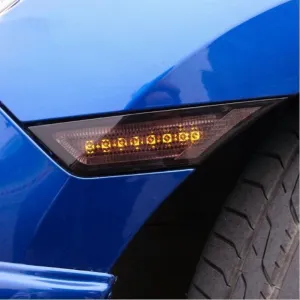 Honda Civic Uyumlu Fc5 2016-2020 Çamurluk Sinyali Smoke thumb 2