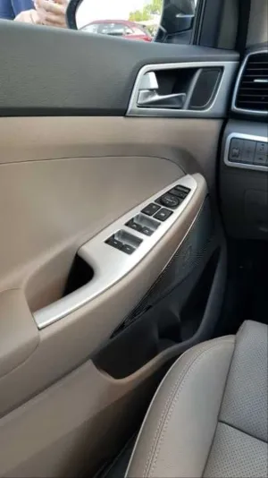 Hyundai Tucson Uyumlu 2015-2018 Kapı Kolçak Kaplama Silver (Koltuk Isıtıcılı Model) thumb 3