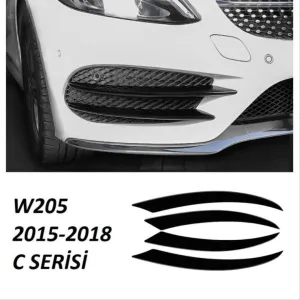 Mercedes W205 Uyumlu 2015-2018 Sis Kası 4 Parça (Piano Black)DRS Tuning kalitesiyle tanışın! Özel olarak Mercedes W205 model araçlar için üretilen bu ürün, otom
