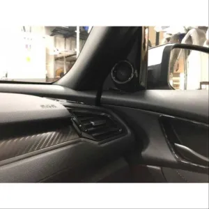 Honda Civic Uyumlu Fc5-Fk7 2016-2020 Tweeter Kaplama Piano Black thumb 3