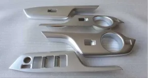 Toyota C-Hr Uyumlu 2016-2019 Kapı Kolçak Kaplama Silver (Advance Model) thumb 2