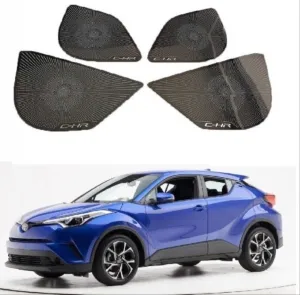 Toyota C-Hr Uyumlu 2016-2019 Hoparlör Kaplama Titanyum SiyahDRS Tuning kalitesiyle tanışın! Özel olarak Toyota  model araçlar için üretilen bu ürün, otomobilini
