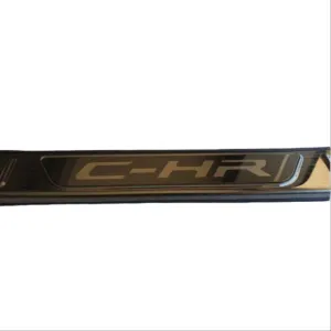 Toyota C-Hr Uyumlu 2016-2019 Arka Tampon Üst Koruma - Titanyum Siyah thumb 3