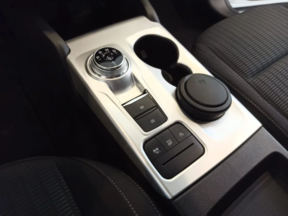 Ford Focus Uyumlu 2019+ Vites Konsol Kaplama Silver(ABS)