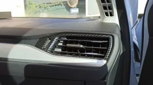 Ford Focus Uyumlu 2019+ Menfez Kaplama Karbon 2 Parça (ABS) thumb 3